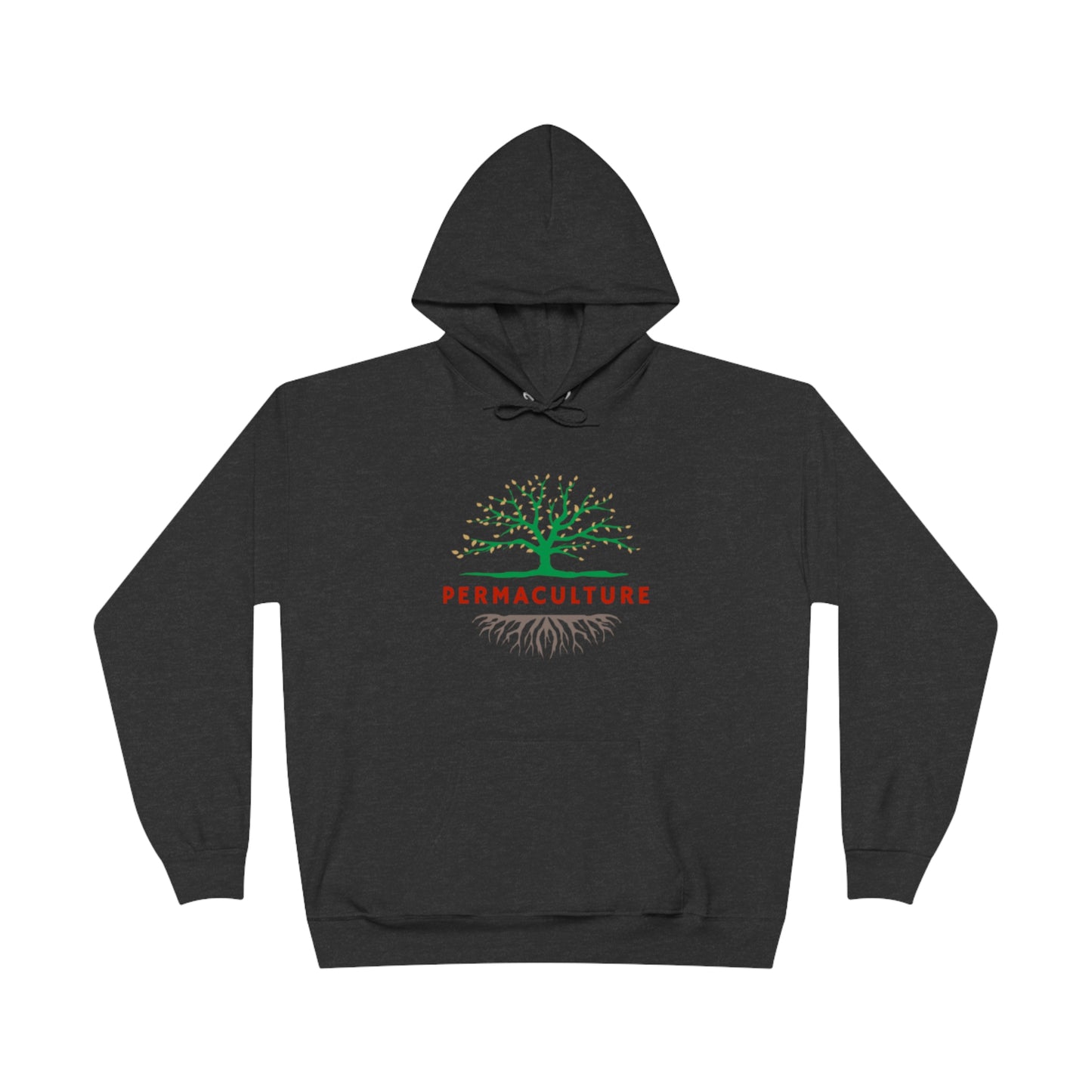 Permaculture, Unisex EcoSmart® Pullover Hoodie Sweatshirt