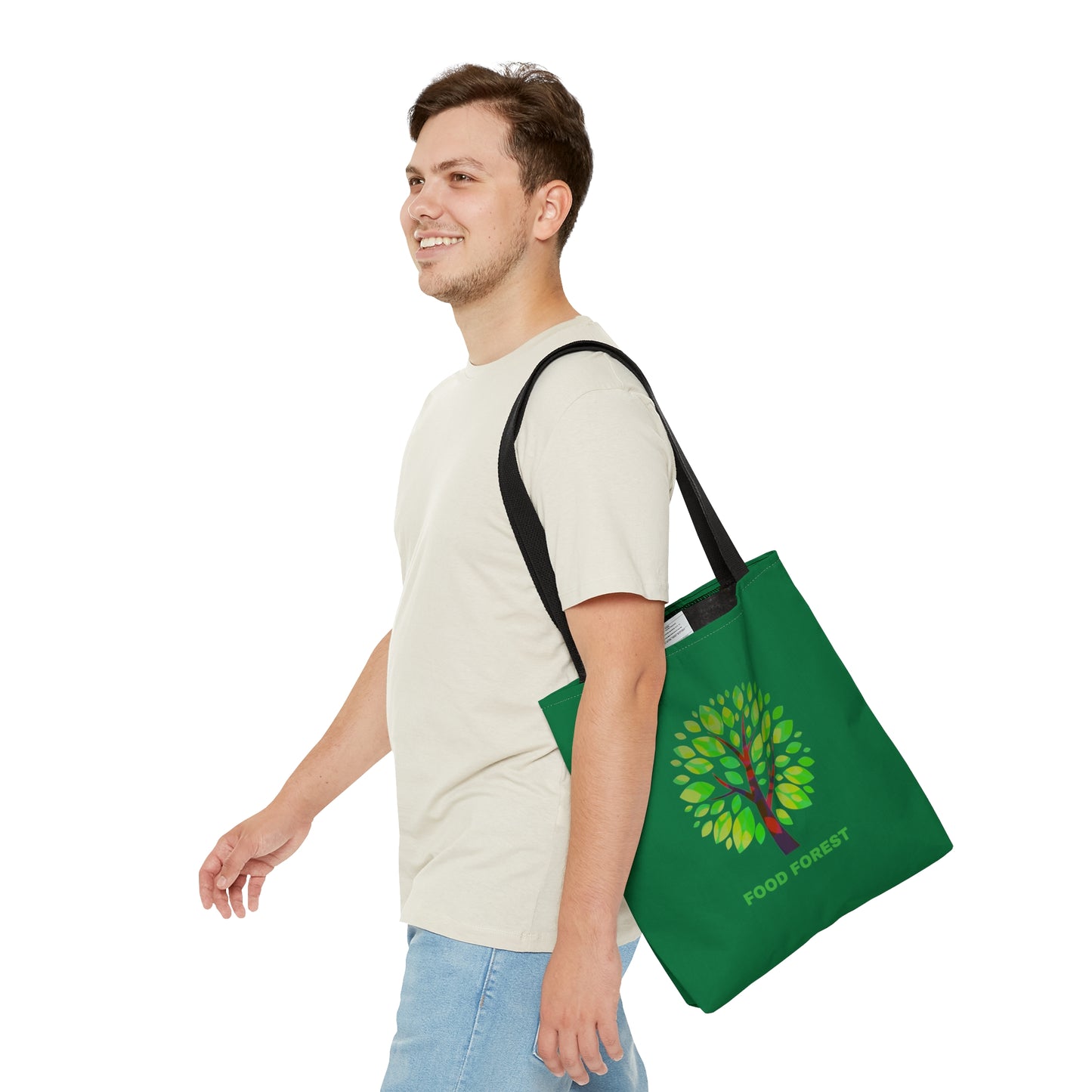 FOOD FOREST Tote Bag, Green