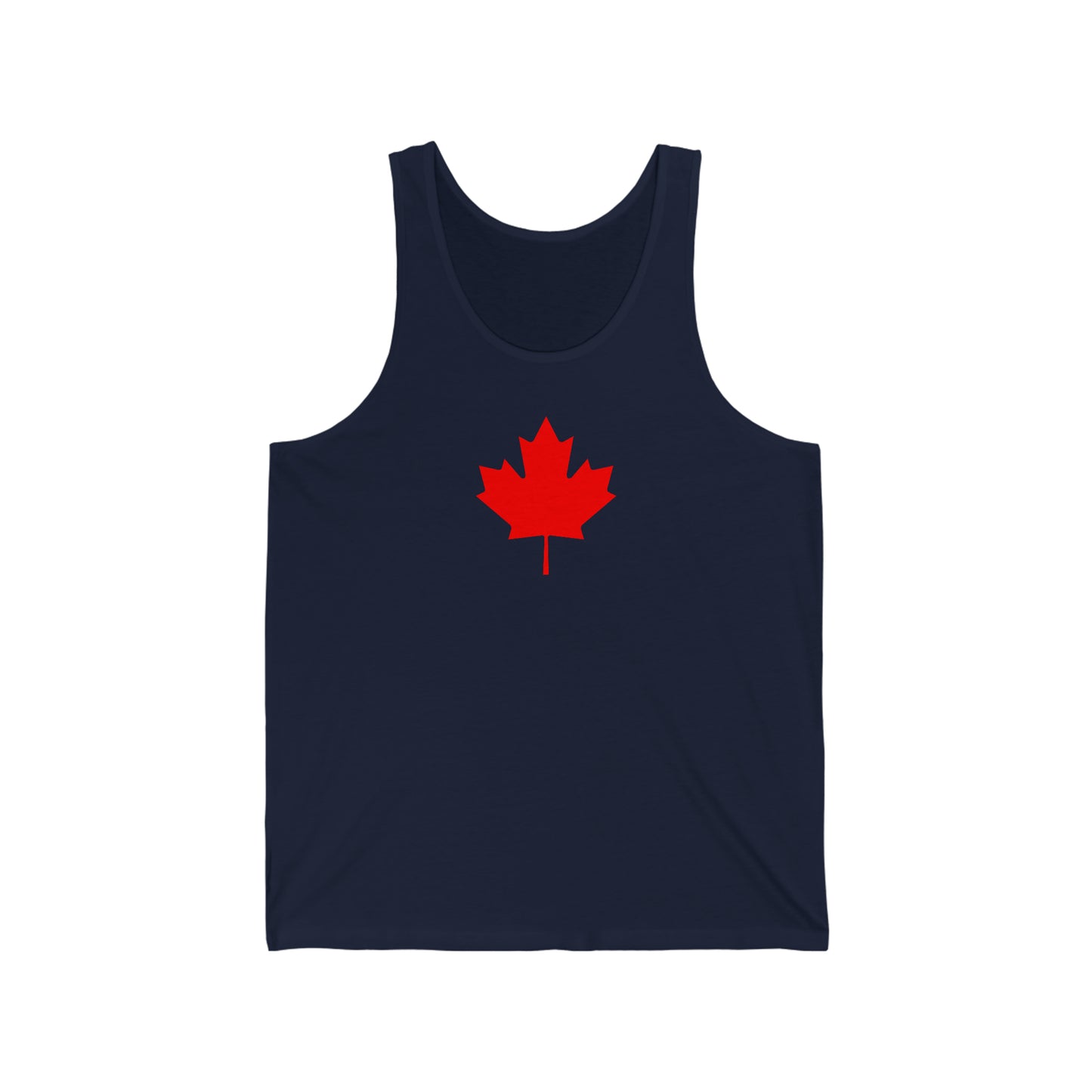 Canadian Maple Leaf, Unisex Jersey Tank