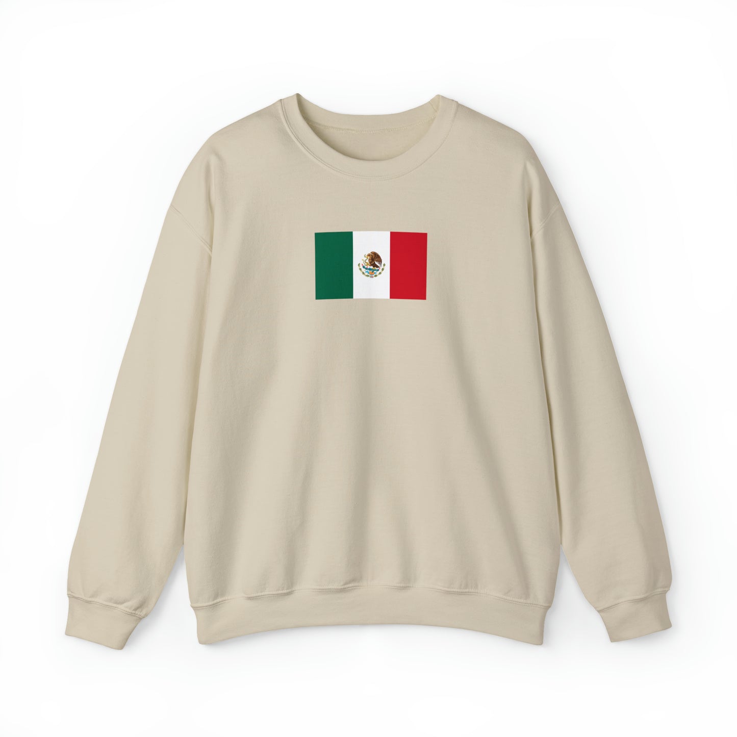 Mexican Flag, Unisex Heavy Blend™ Crewneck Sweatshirt