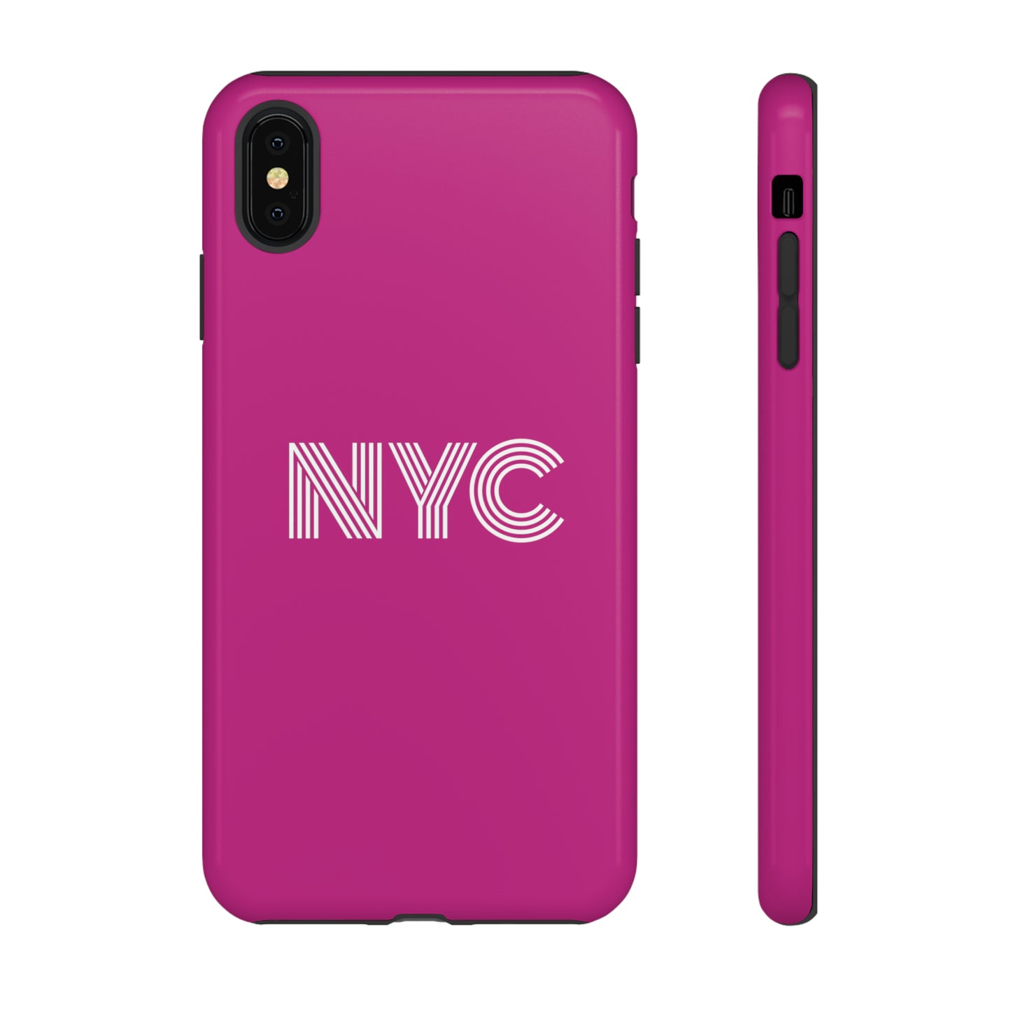 NYC Tough Phone Case, Pink