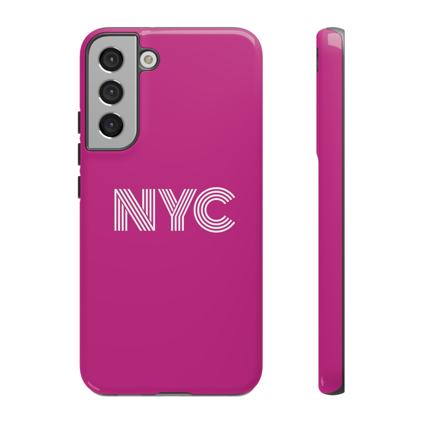 NYC Tough Phone Case, Pink