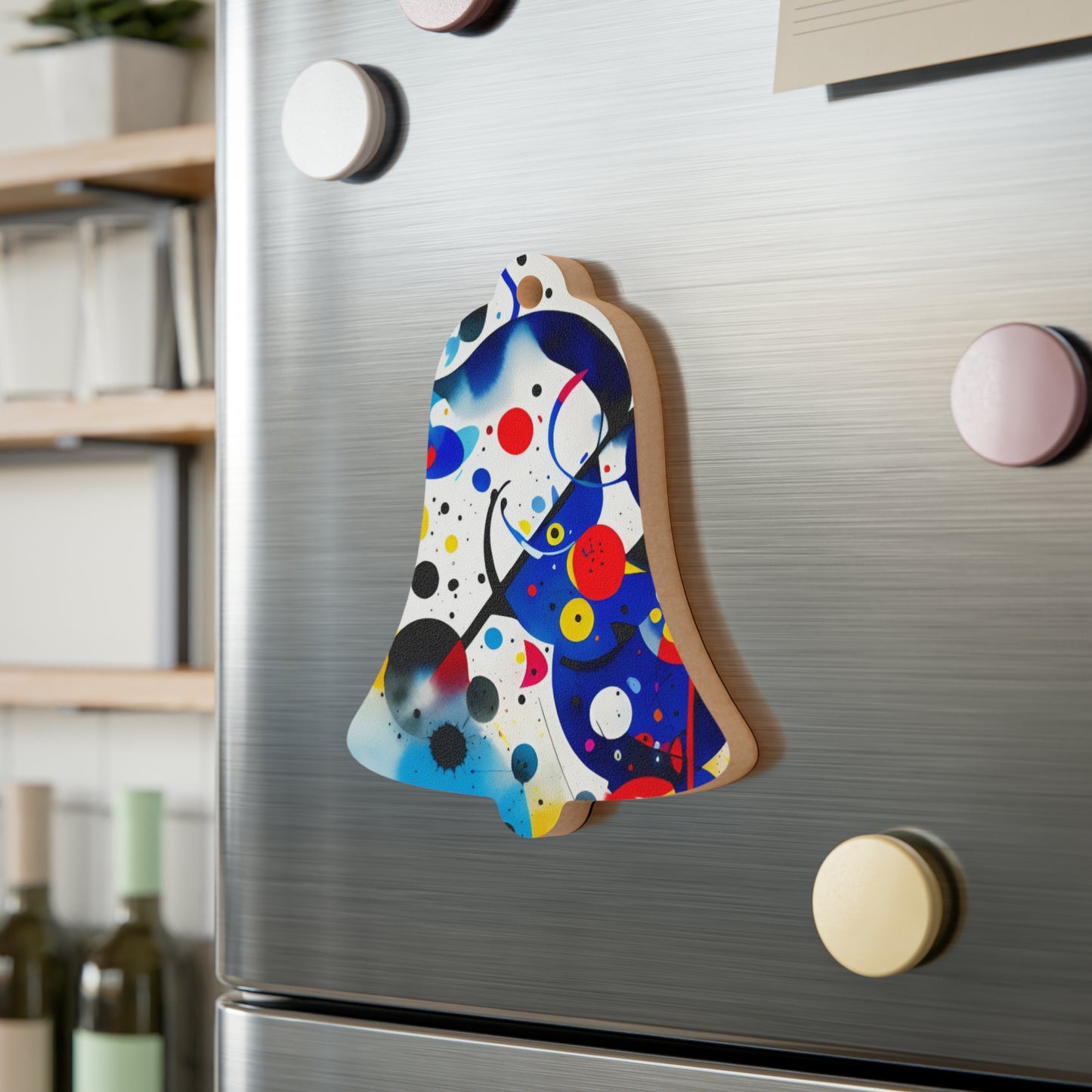 Wooden Ornaments, Inspired by Miro
