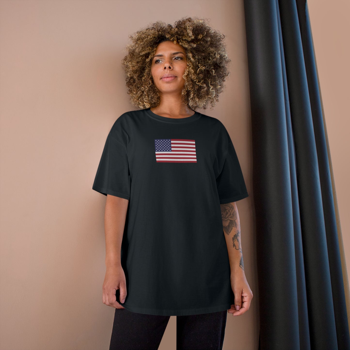 Champion T-Shirt, American Flag