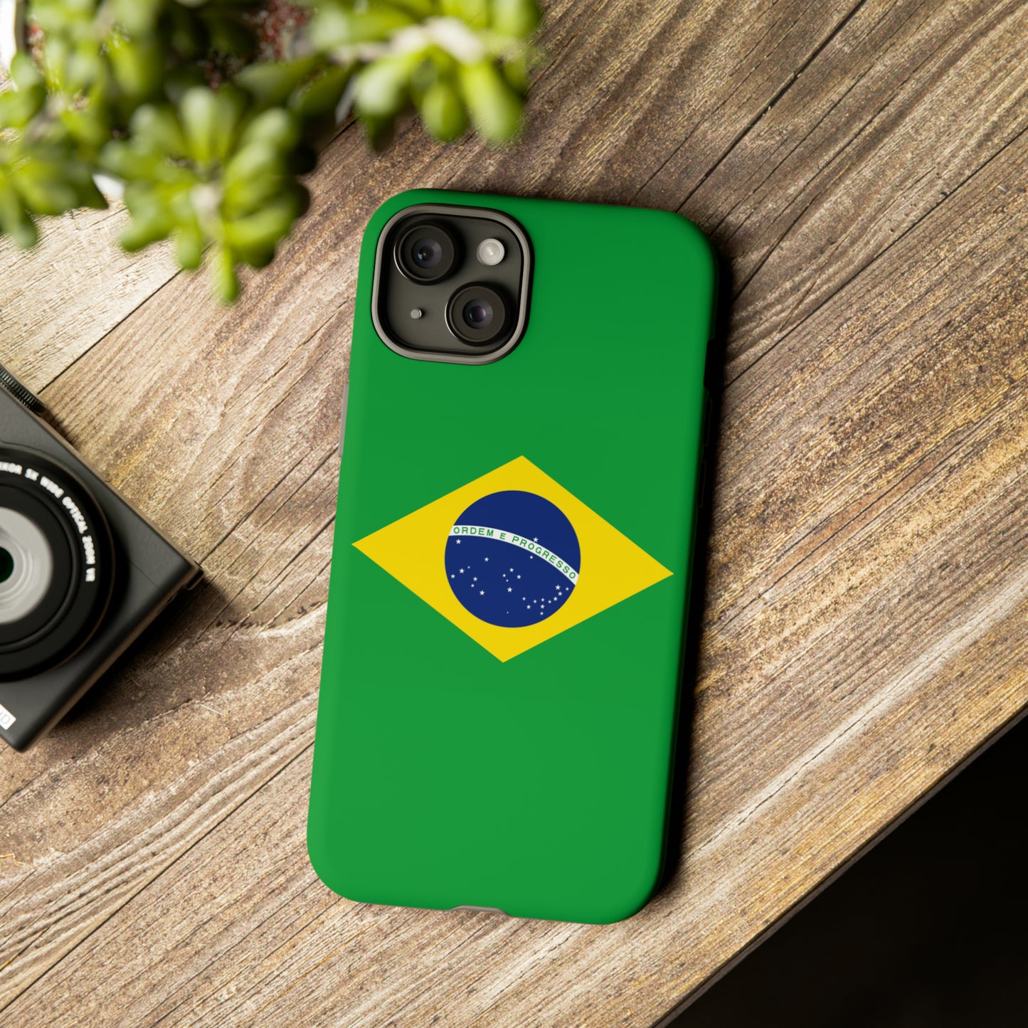 Brazilian Flag Tough Cases