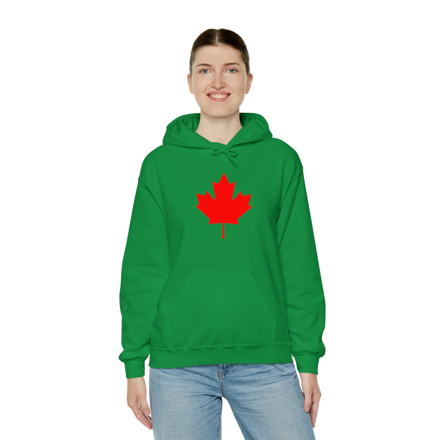 Canadian Maple Leaf, Unisex Heavy Blend™ Hooded Sweatshirt