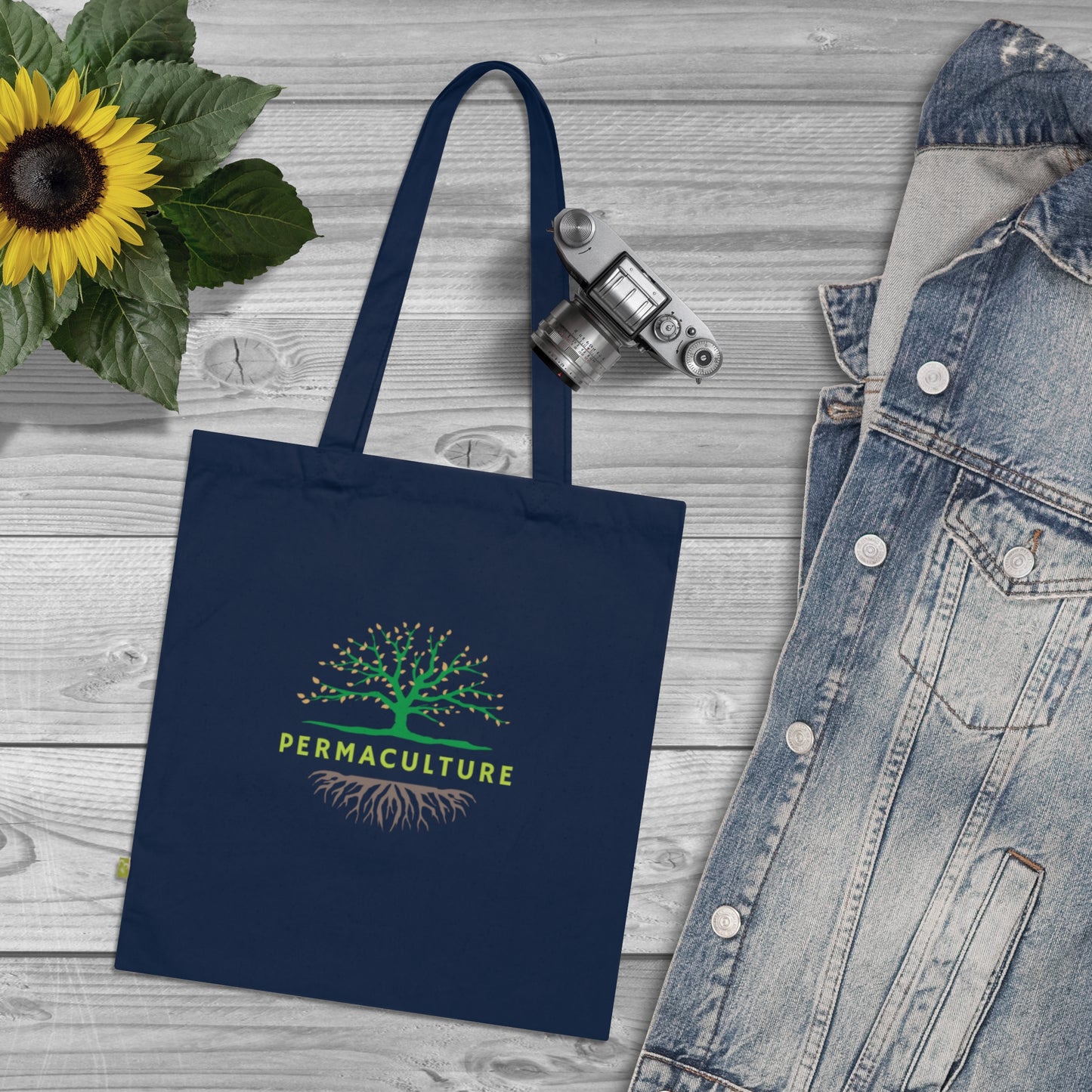 PERMACULTURE Organic Cotton Tote Bag