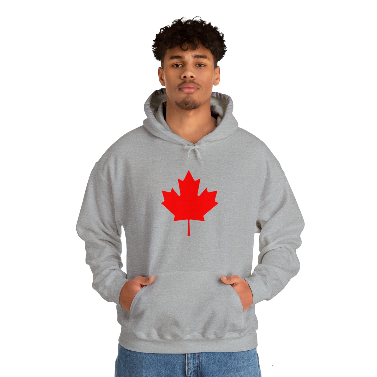 Canadian Maple Leaf, Unisex Heavy Blend™ Hooded Sweatshirt