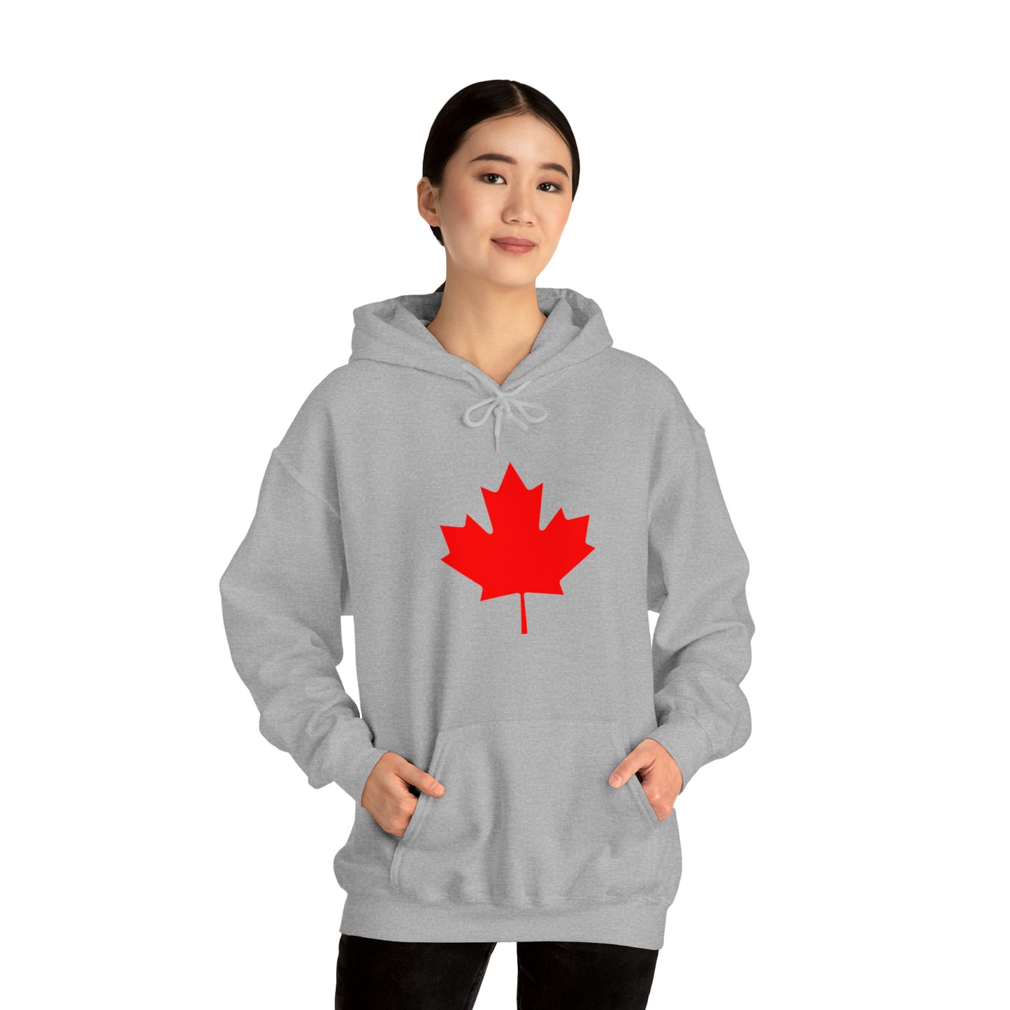 Canadian Maple Leaf, Unisex Heavy Blend™ Hooded Sweatshirt