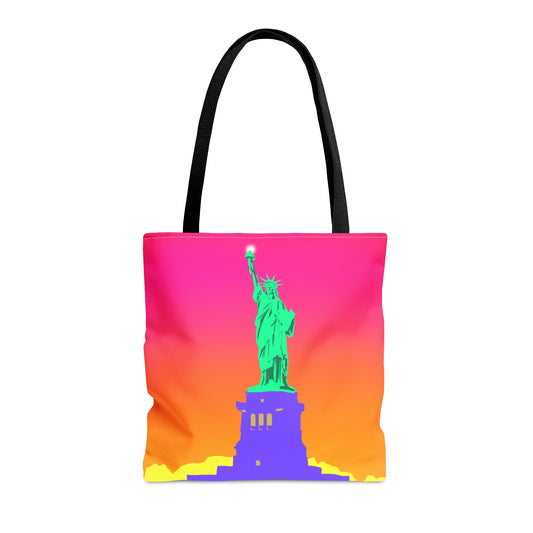 Statue of Liberty Pop Art, Tote Bag