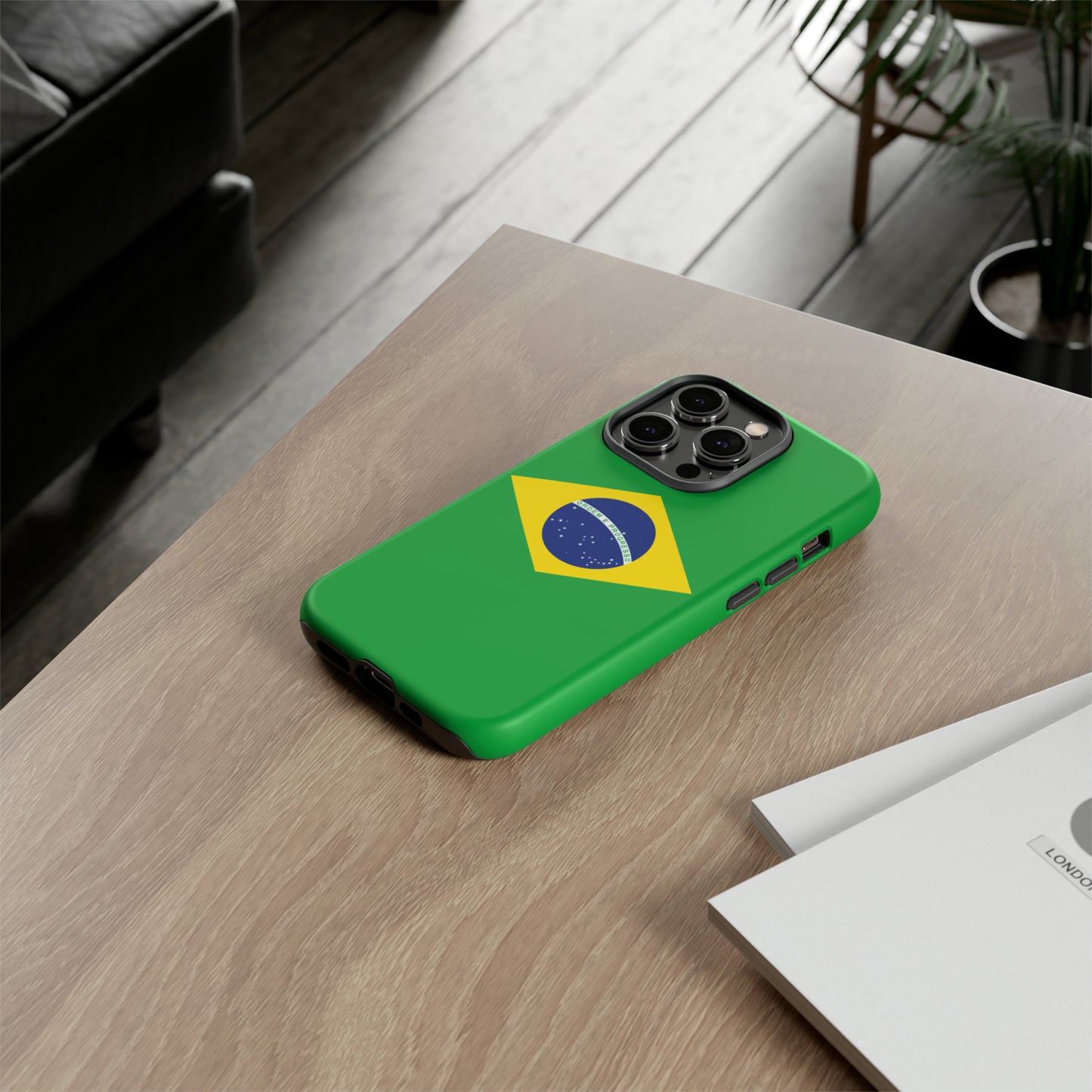 Brazilian Flag Tough Cases