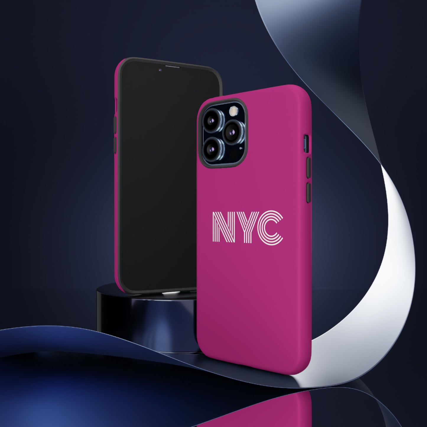 NYC Tough Phone Case, Pink