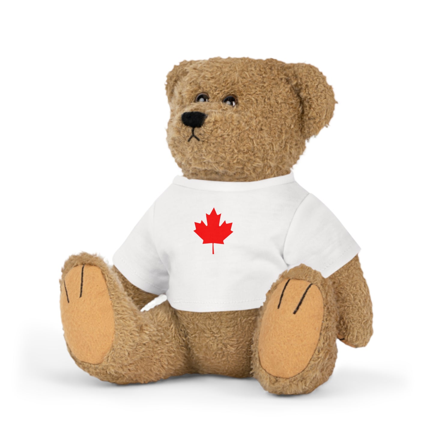 Plush Toy with a Canadian Shirt