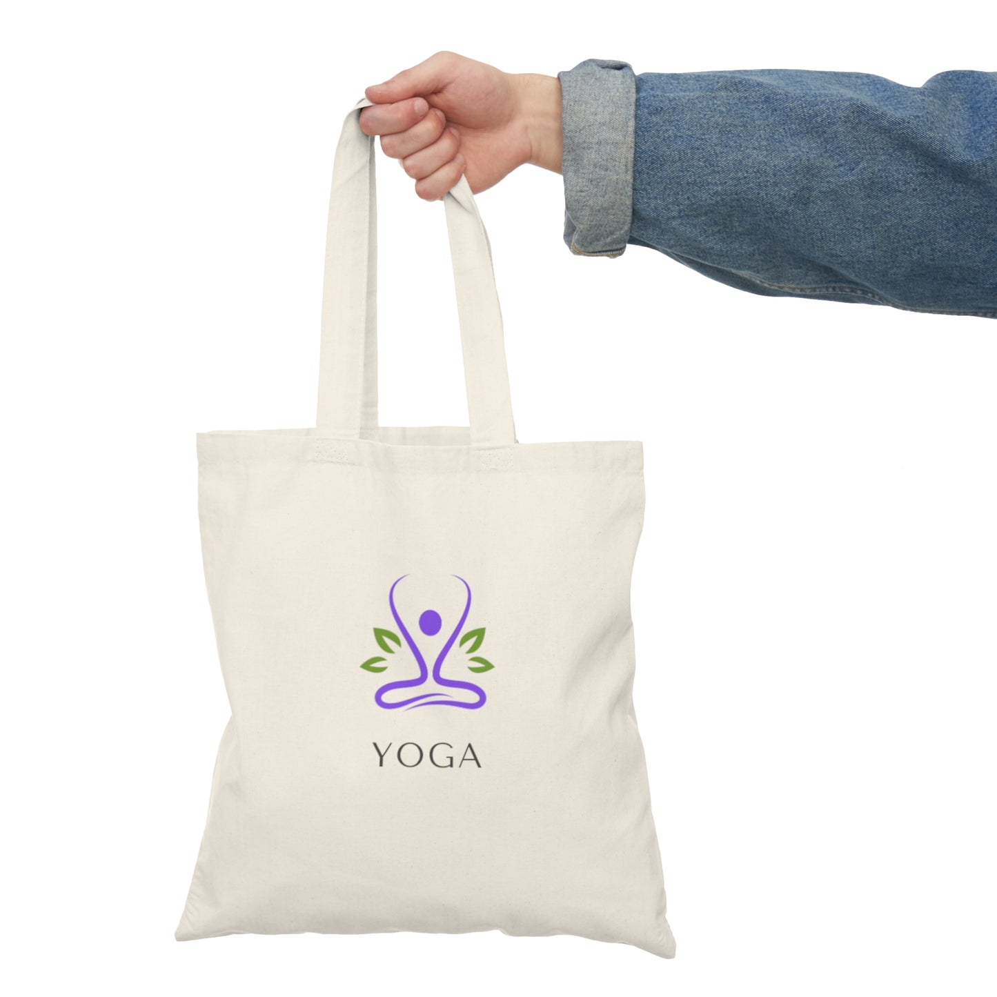 Yoga Natural Tote Bag