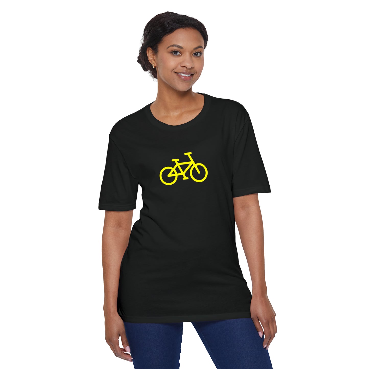 BIKE Unisex District® Re-Tee®, Gold Print