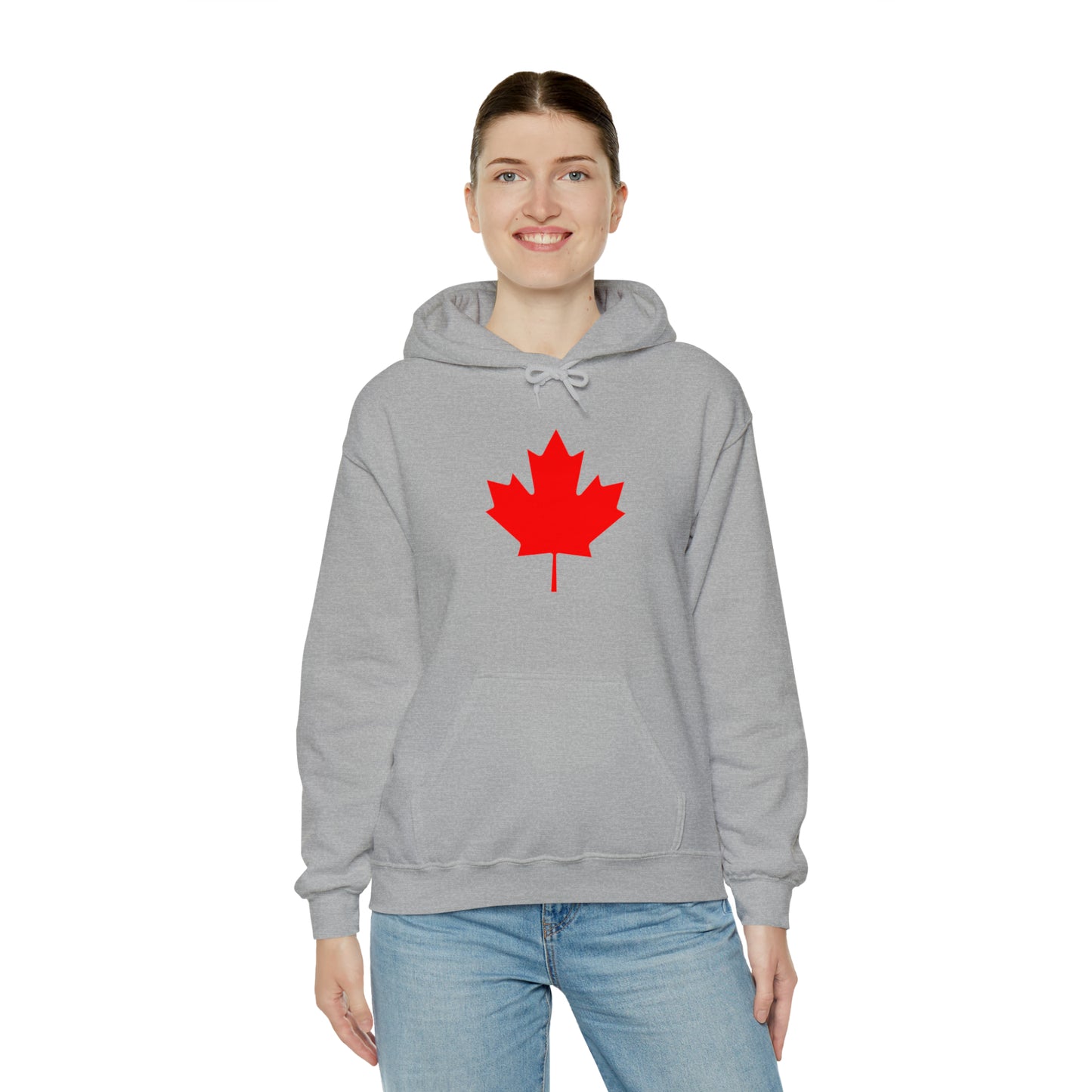 Canadian Maple Leaf, Unisex Heavy Blend™ Hooded Sweatshirt