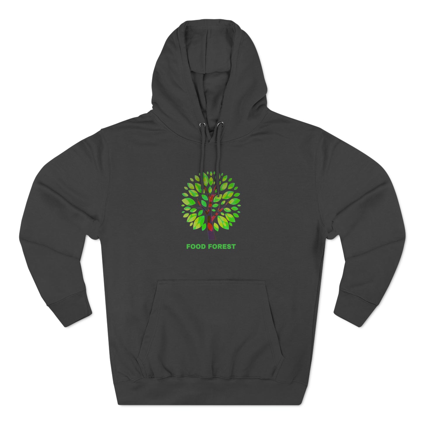 Unisex Premium Pullover Hoodie, FOOD FOREST