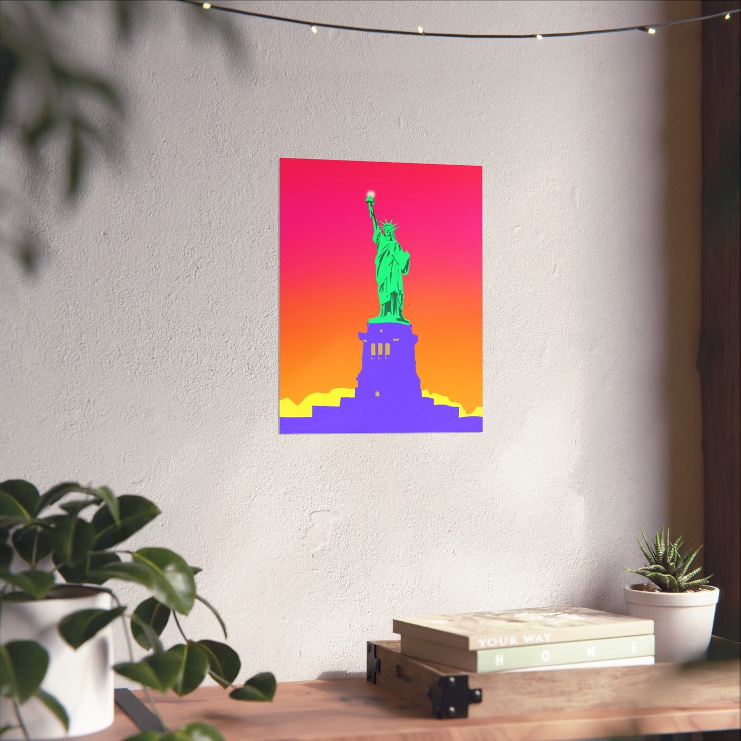 Statue of Liberty Pop Art, Fine Art Posters