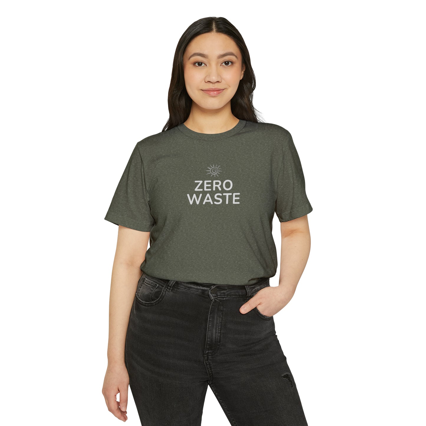 ZERO WASTE, Unisex Recycled Organic T-Shirt