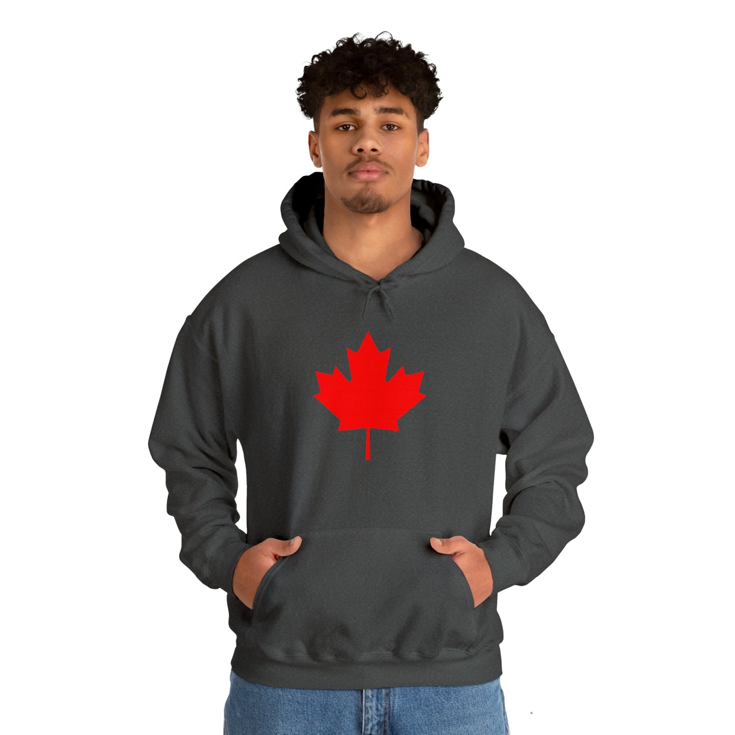 Canadian Maple Leaf, Unisex Heavy Blend™ Hooded Sweatshirt