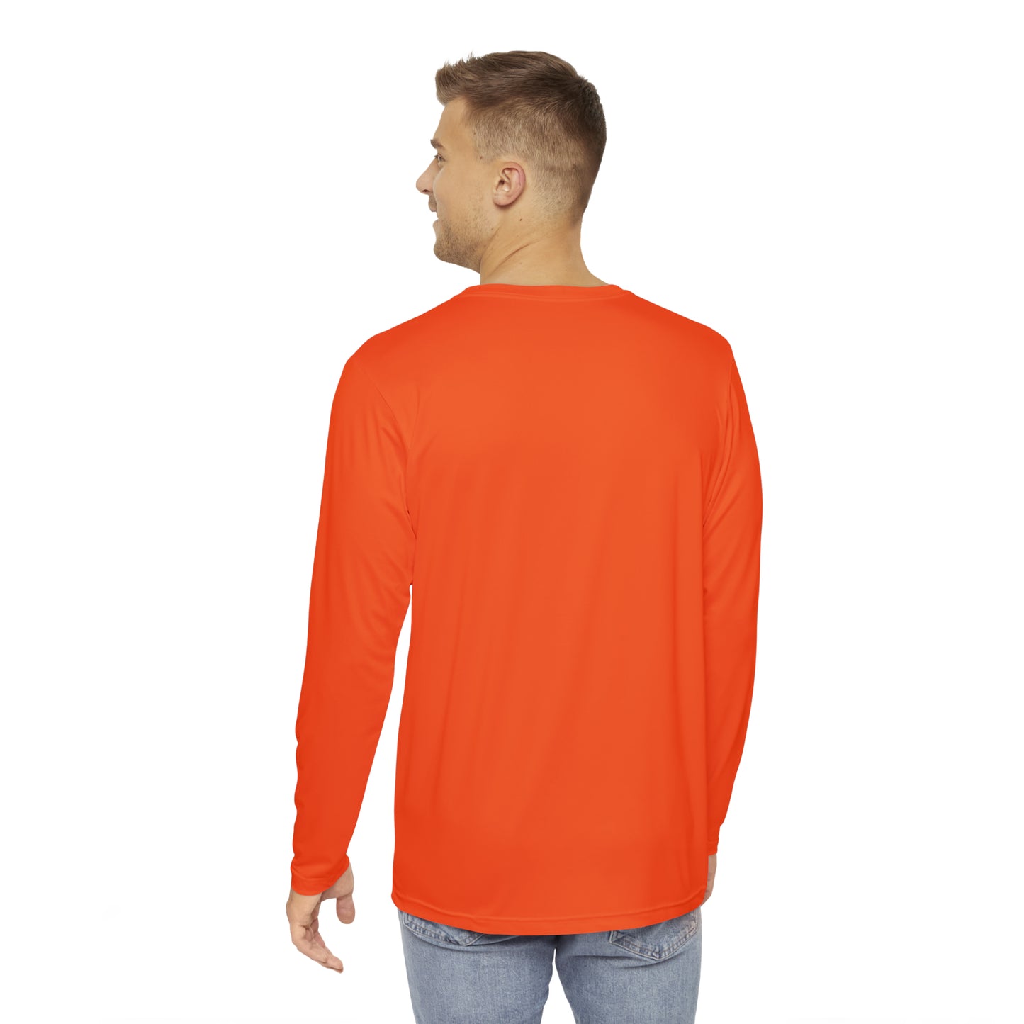 MIAMI Men's Long Sleeve Shirt, Orange