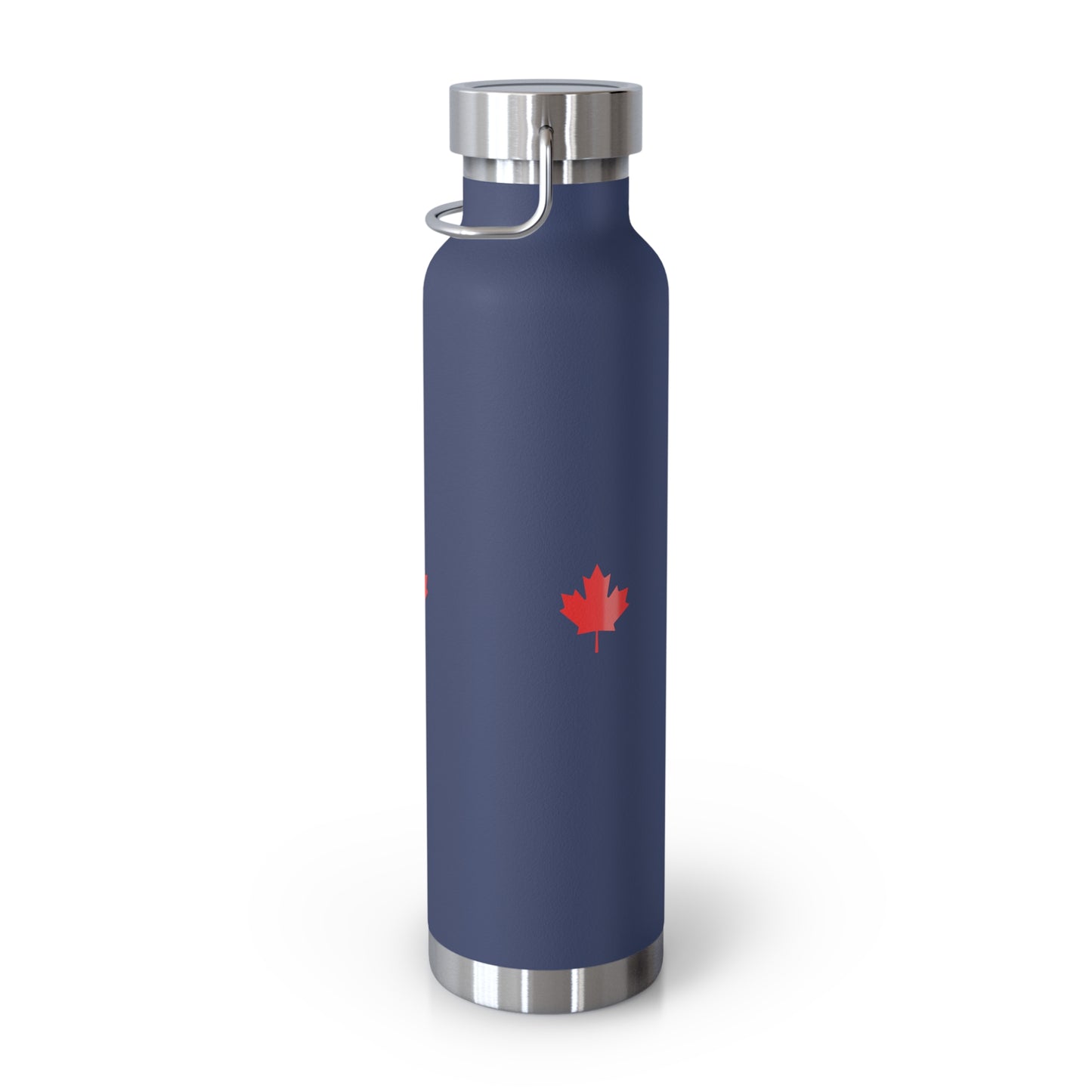 Copper Vacuum Insulated Bottle, 22oz, Canadian Maple Leaf