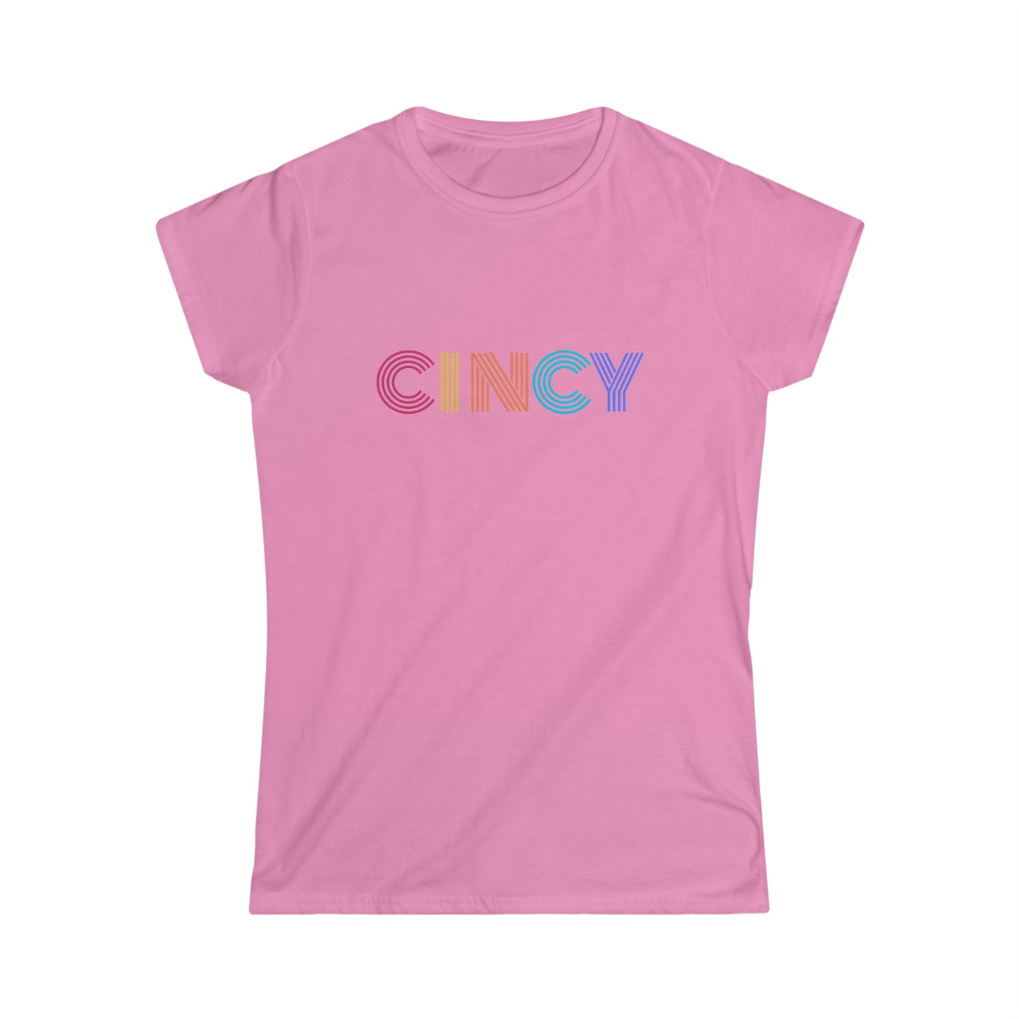 Women's Softstyle Tee, CINCY