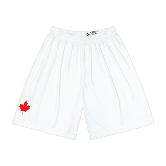 Men’s Sports Shorts, Canadian Maple Leaf