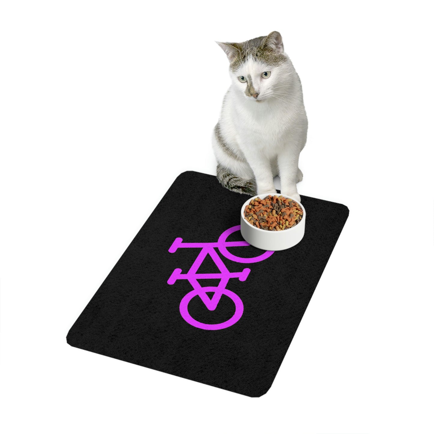 Pet Food Mat (12x18) - Bike