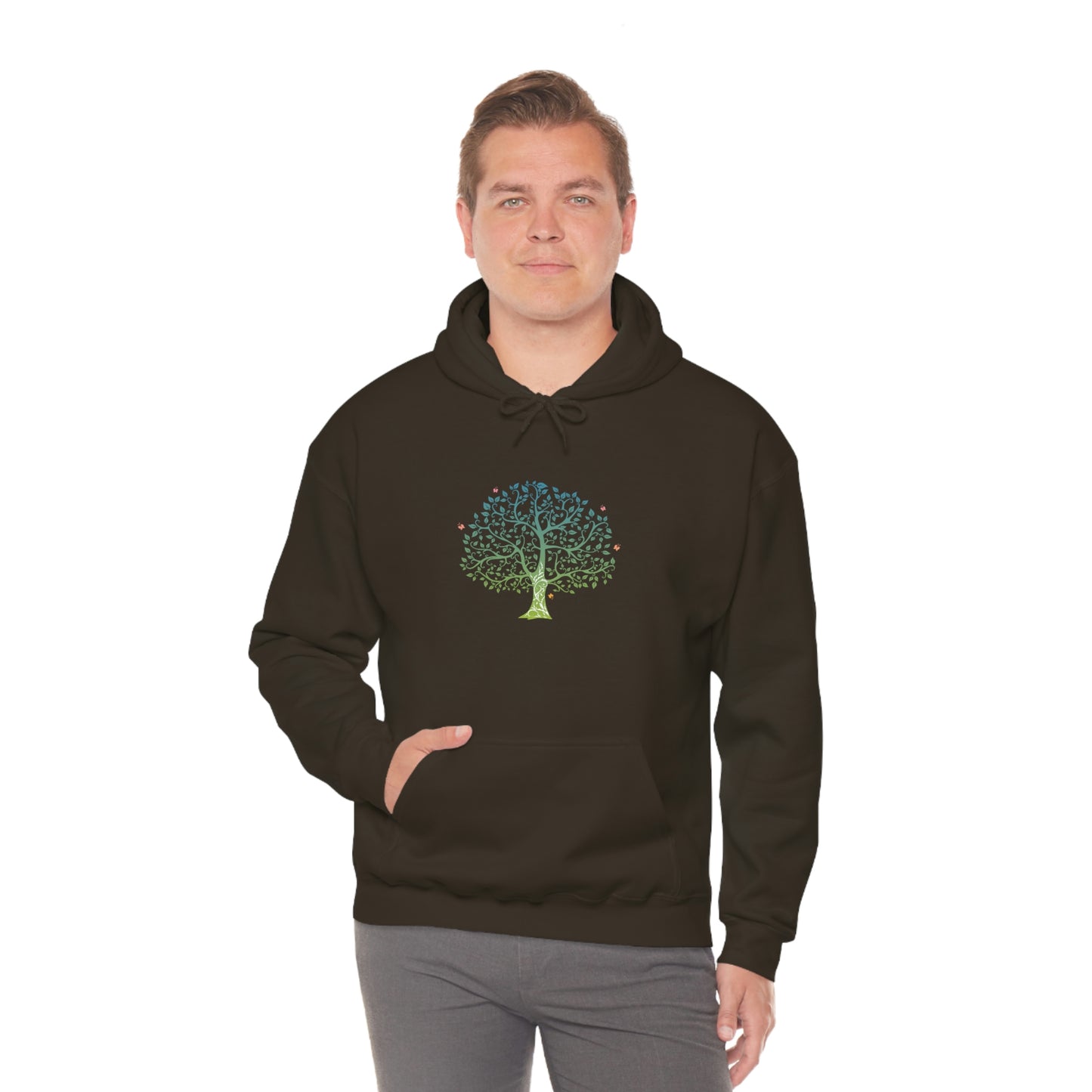 Unisex Heavy Blend™ Hooded Sweatshirt - Tree of Life