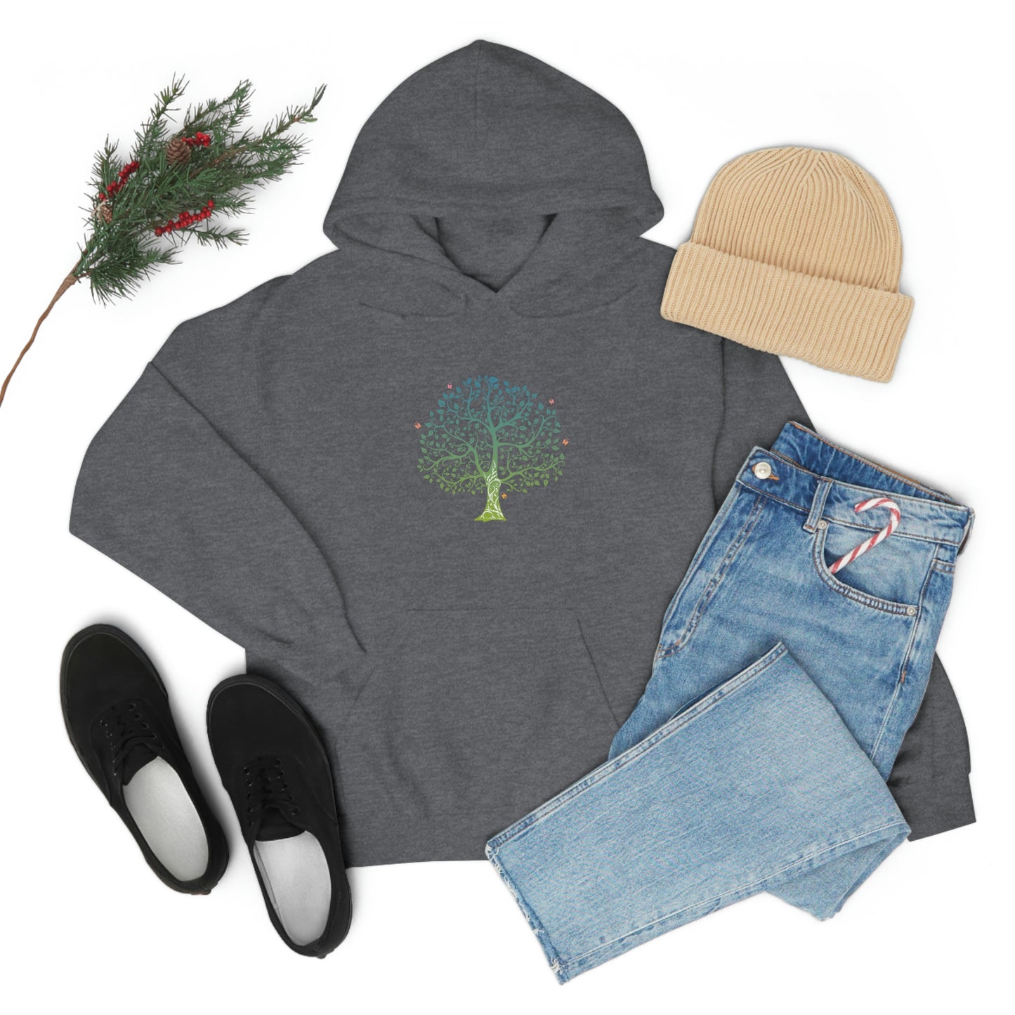 Unisex Heavy Blend™ Hooded Sweatshirt - Tree of Life