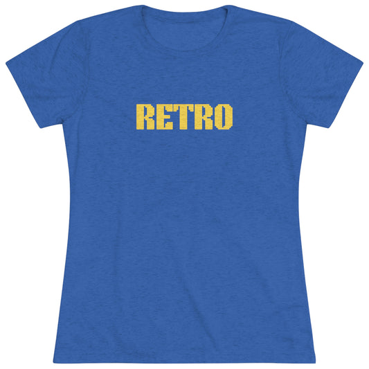 RETRO - Women's Triblend Tee