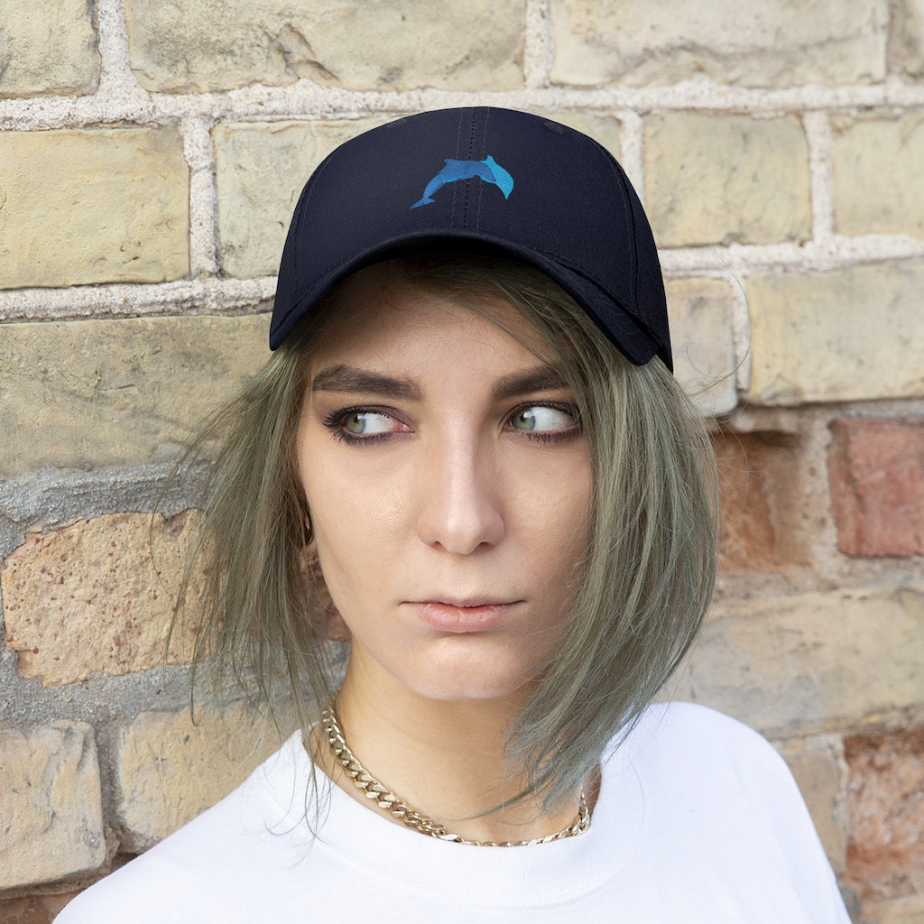 Unisex Twill Hat - Dolphins