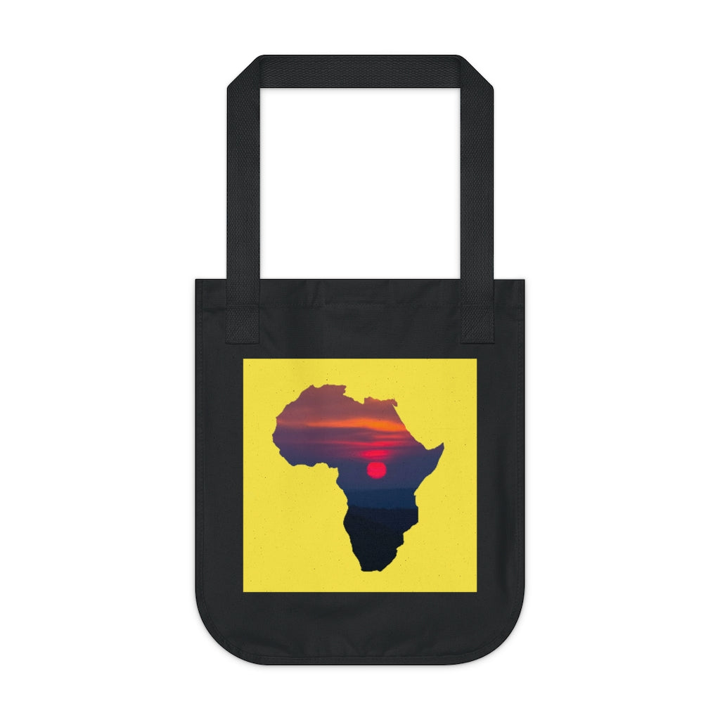 Organic Canvas Tote Bag - Africa