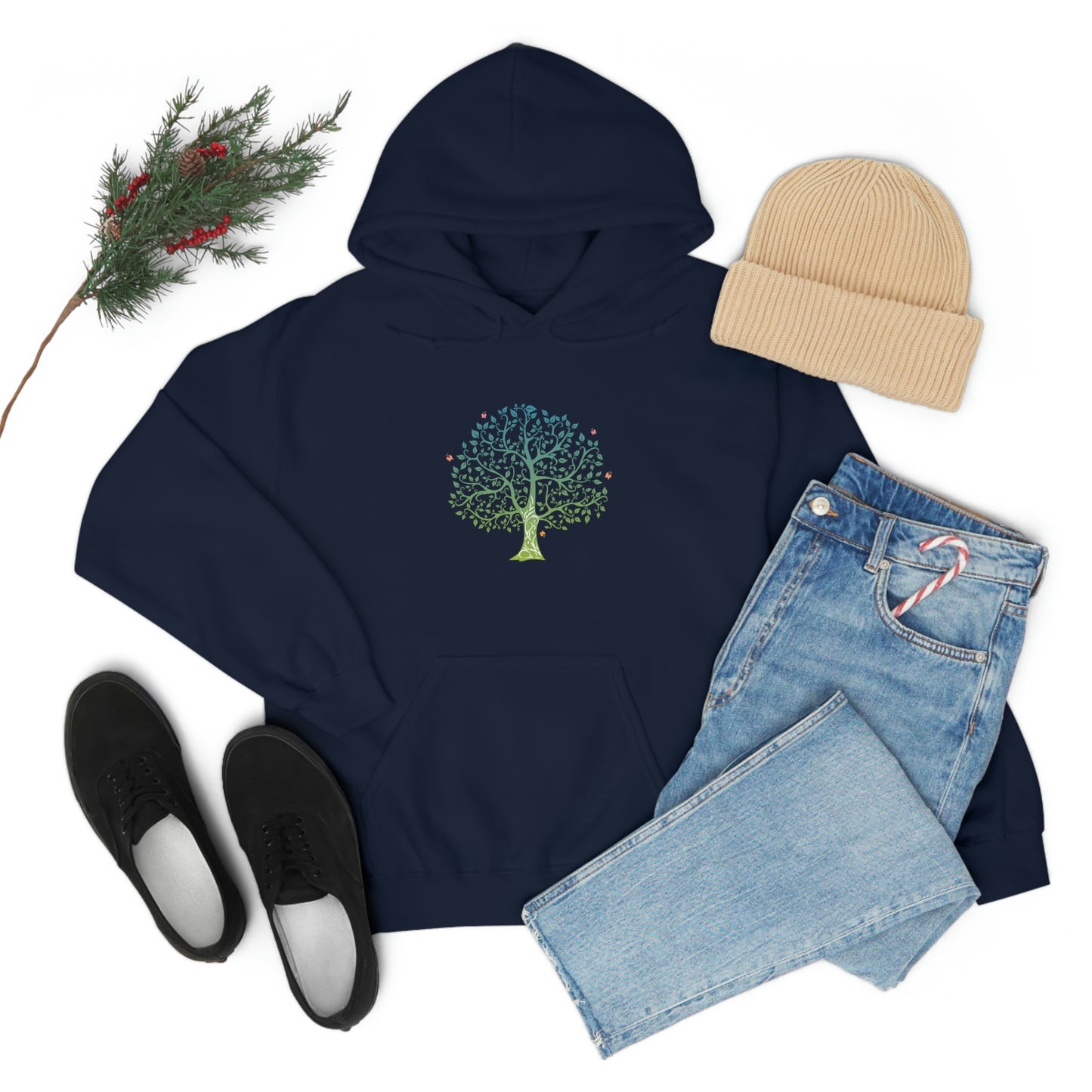 Unisex Heavy Blend™ Hooded Sweatshirt - Tree of Life