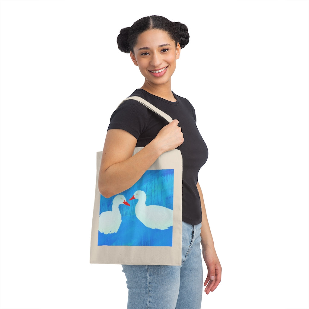 Canvas Tote Bag - Ducks