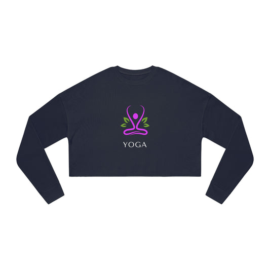 YOGA - Women's Cropped Sweatshirt