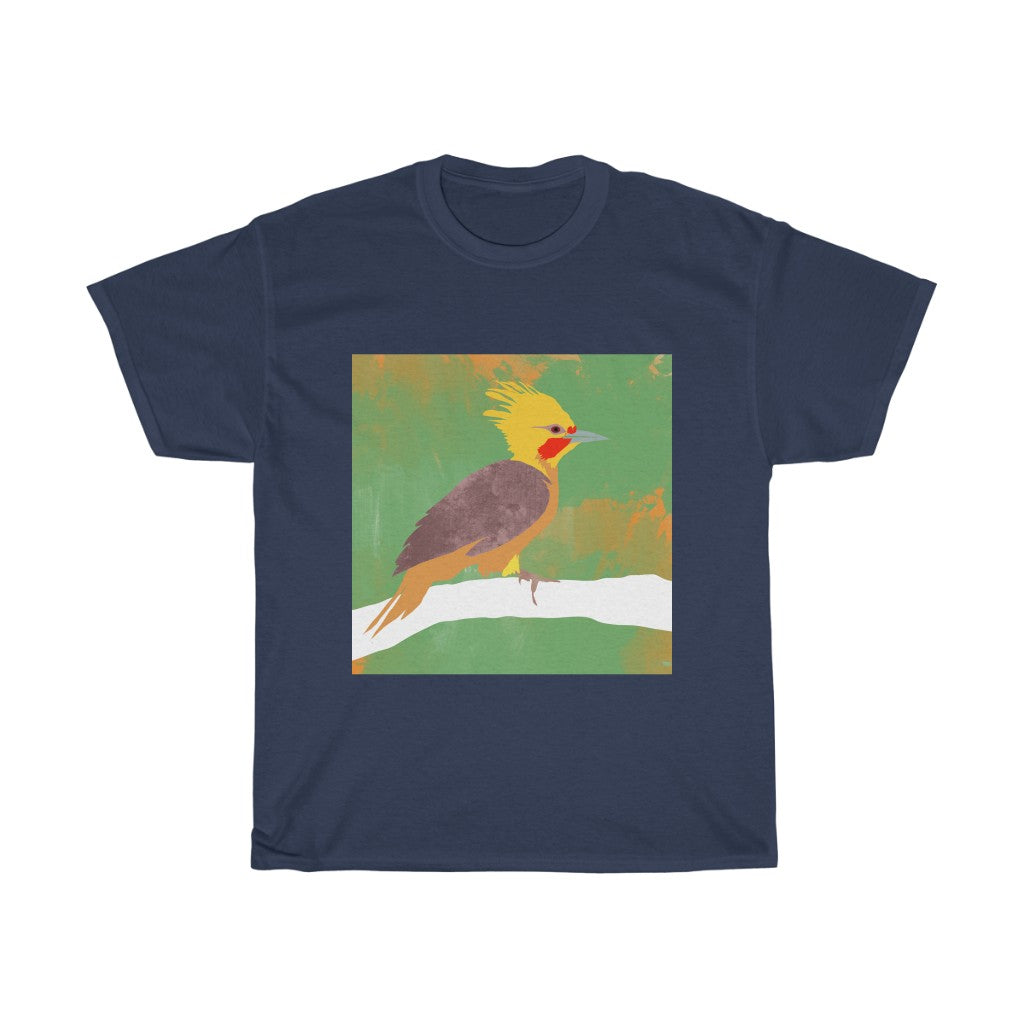 Bird Design - Unisex Heavy Cotton Tee