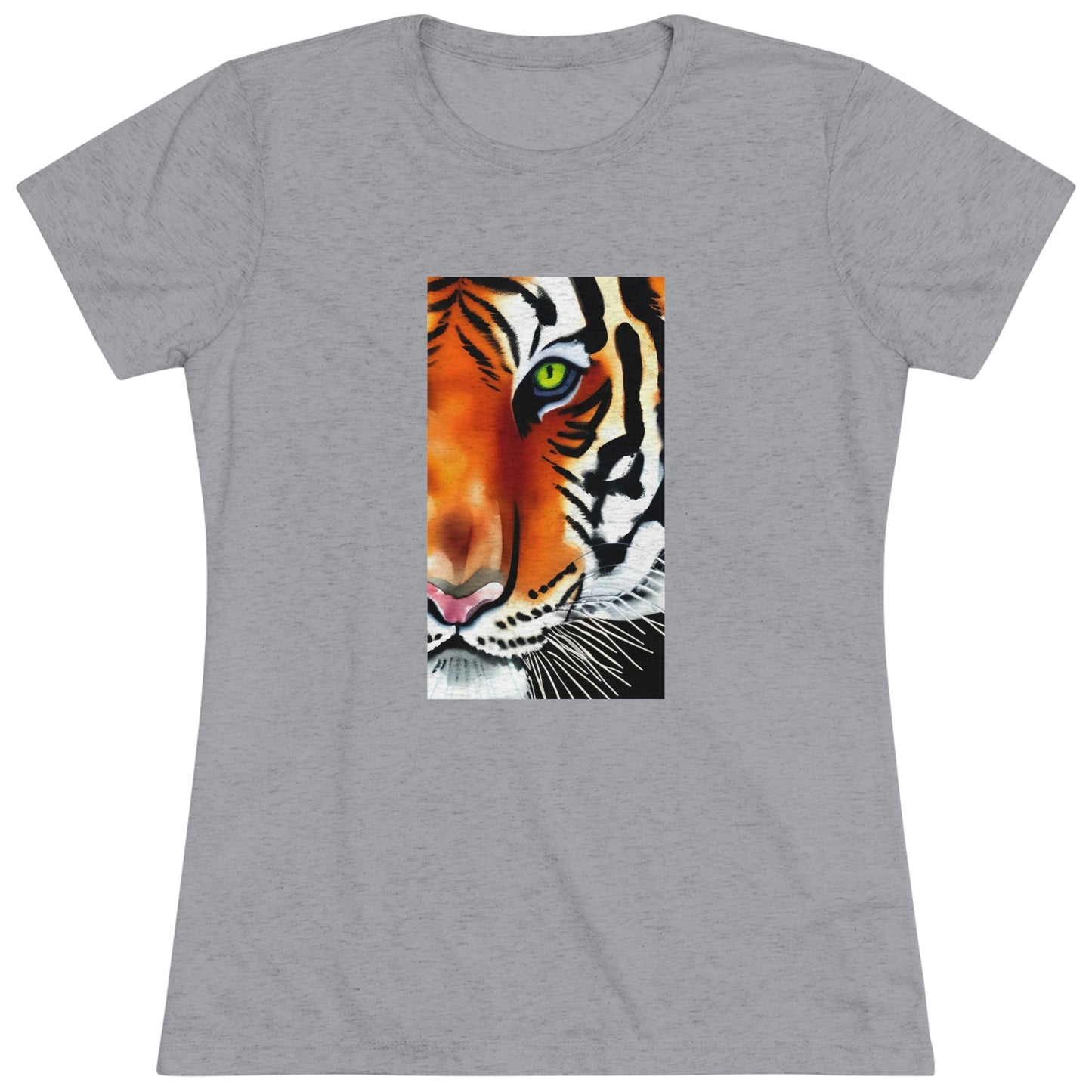 Women's Triblend Tee - TIGER