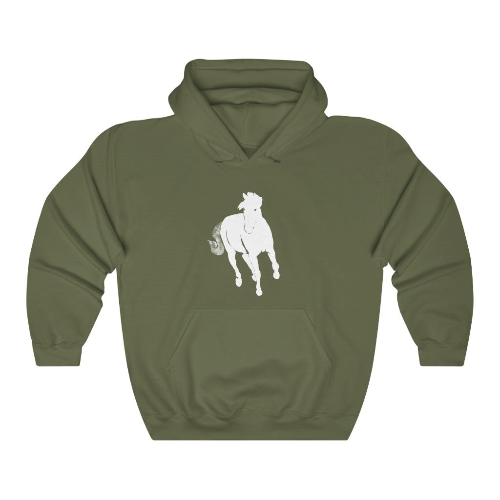 Unisex Heavy Blend™ Hooded Sweatshirt - Running Horse