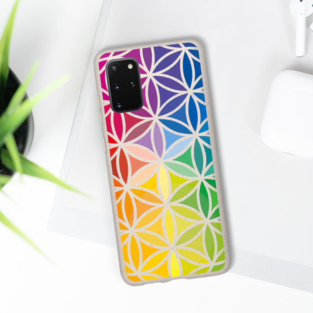 Biodegradable Case - Flower of Life