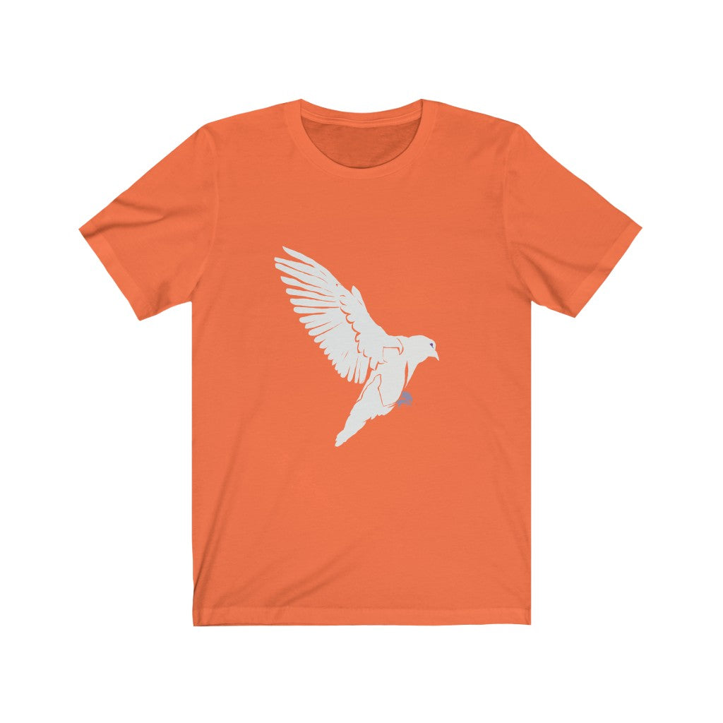 Unisex Jersey Short Sleeve Tee - White Dove