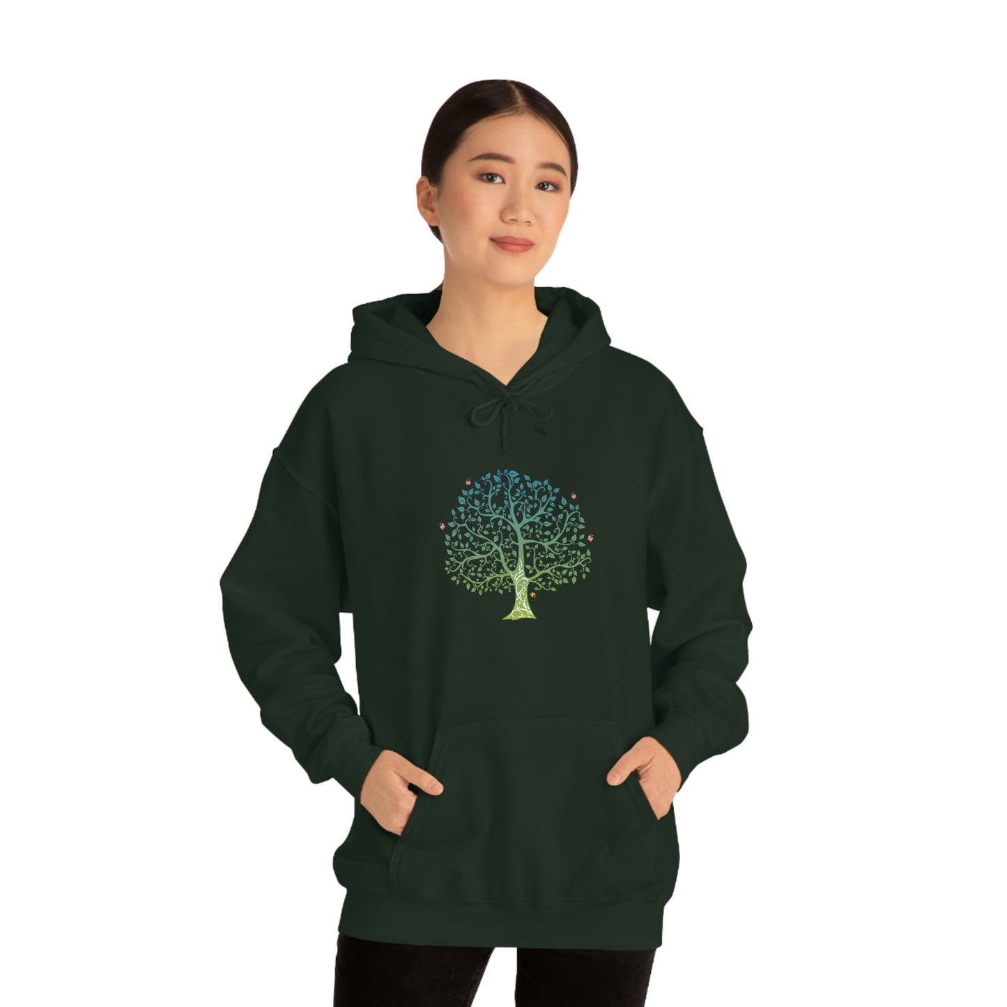 Unisex Heavy Blend™ Hooded Sweatshirt - Tree of Life