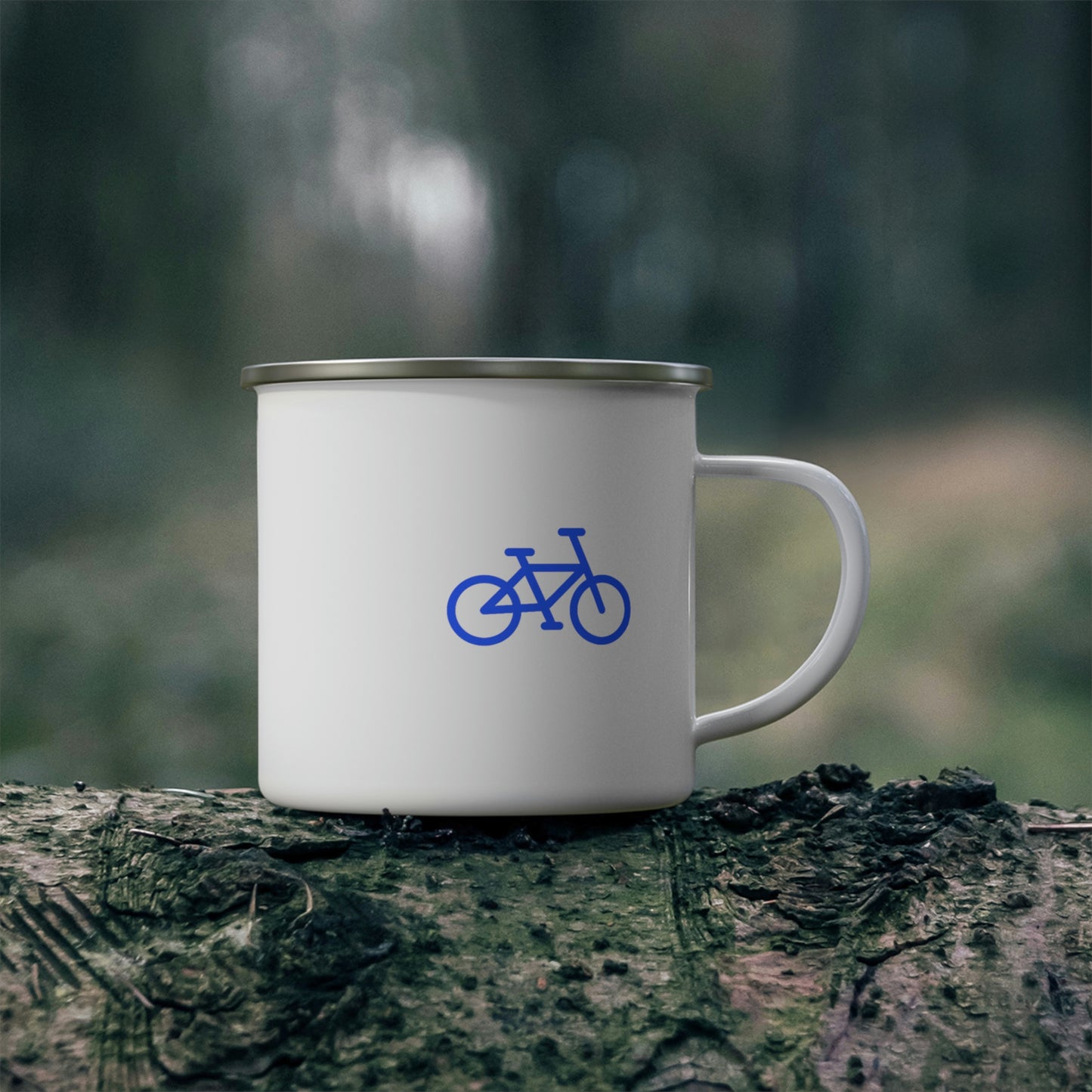 Enamel Camping Mug - BIKE