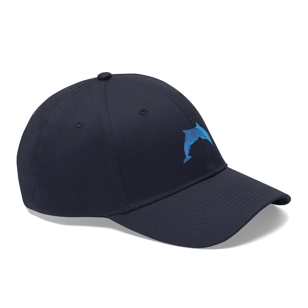 Unisex Twill Hat - Dolphins