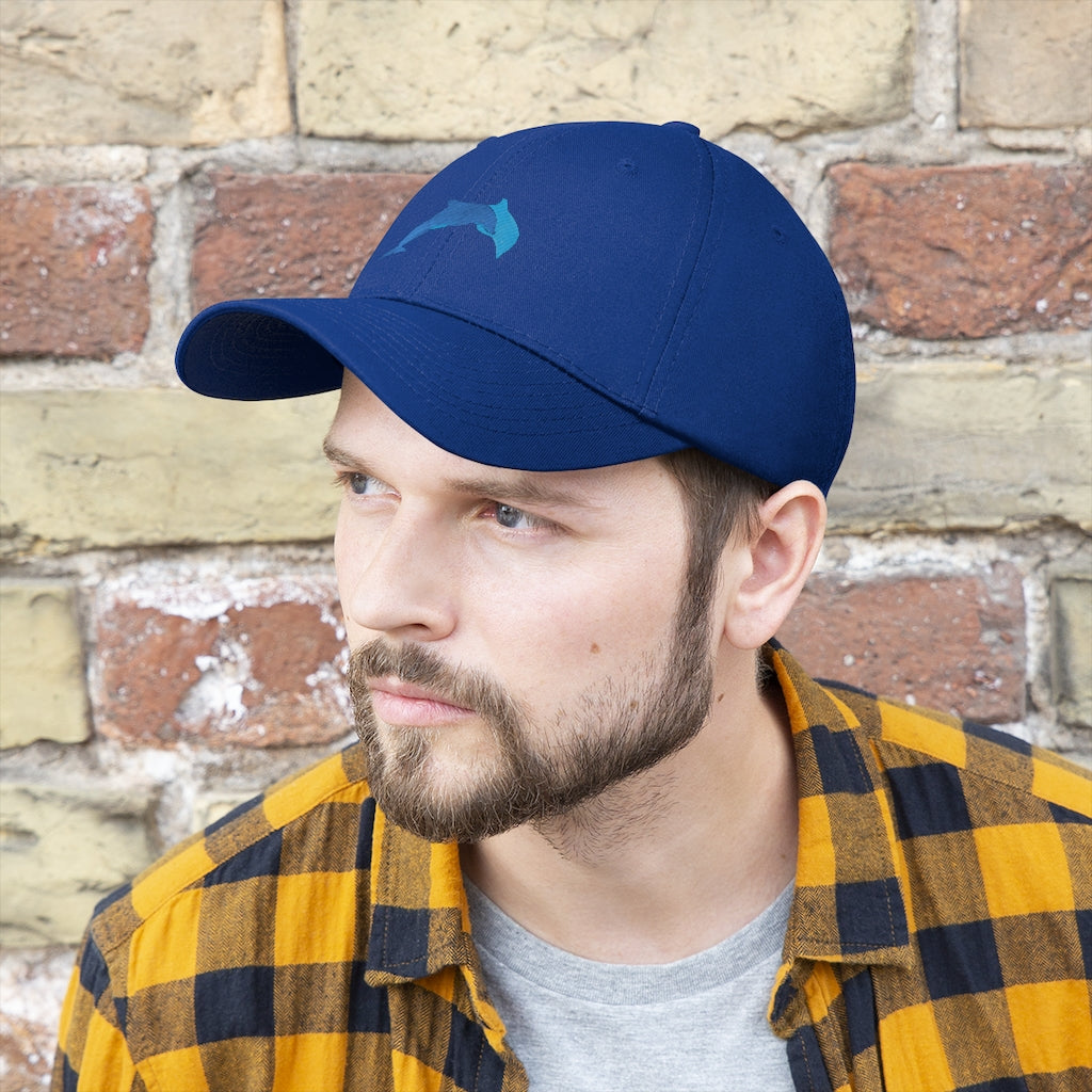 Unisex Twill Hat - Dolphins